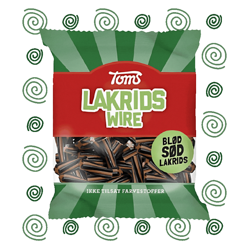 Lakrids Wire (Caramel & Black Licorice) - 2.82 oz.
