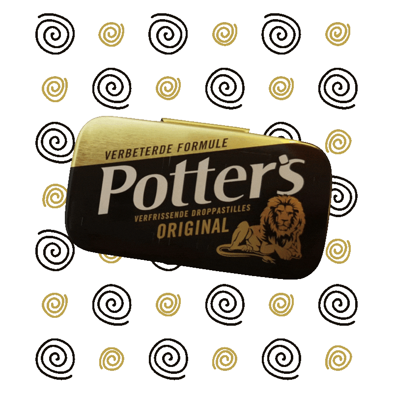 Potter's® Original Licorice Pastilles, .45 oz. Tin