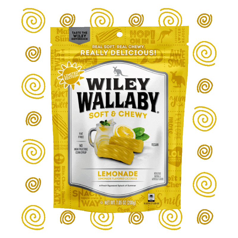 Wiley Wallaby® Soft & Chewy, Lemonade - 7.05 oz.