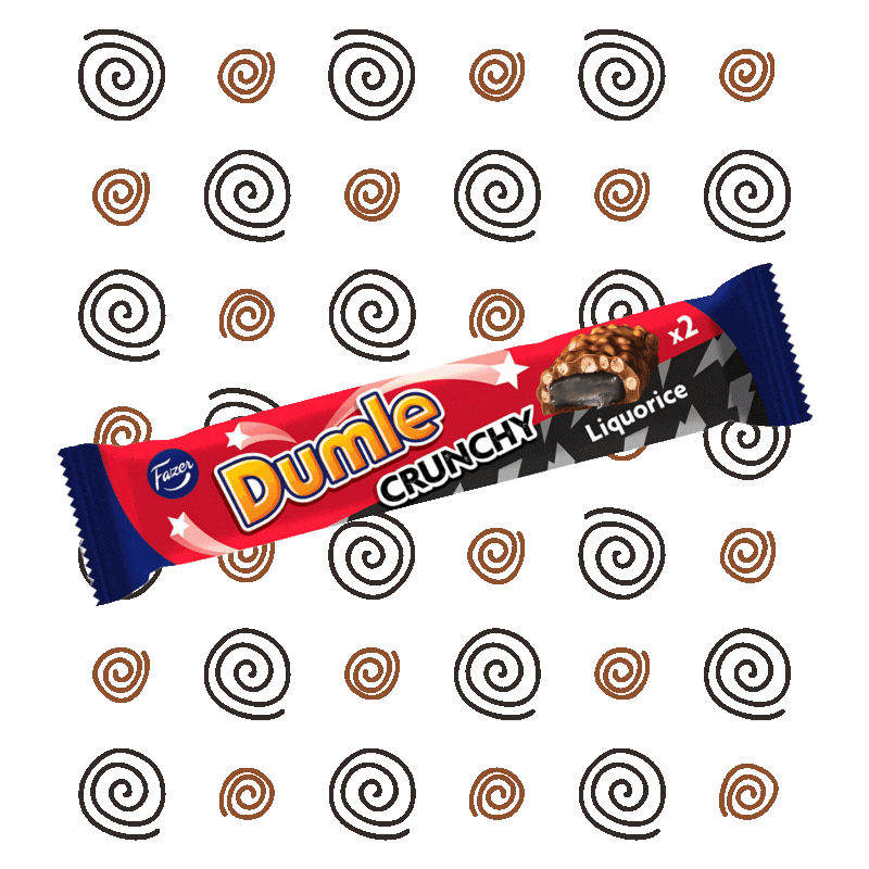 Dumle Crunchy® Licorice x2, 55g