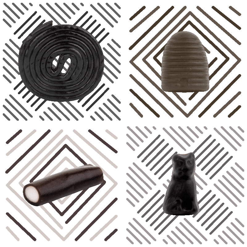 Licorice Assortment, Black